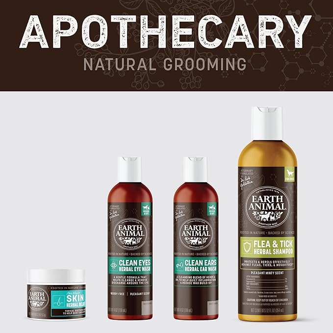 Earth Animal Herbal Remedies | Skin and Paw Soother | 2 fl oz EARTHANIMAL