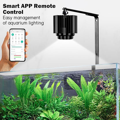 Aquarium Light Fish Tank Light LED Clip on Freshwater Light Full Spectrum fluval Aquarium GrowLight Aquarium lamp 10 Gallon 20 Gallon 48 inch30 inch.24W TRIGRAND