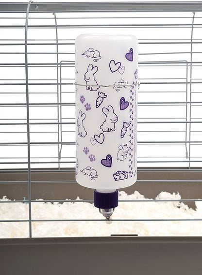 Lixit Weather Resistant Cage Water Bottles for Rabbits, Ferrets, Guinea Pigs Hamsters and Other Small Animals. (32-Ounce) Lixit
