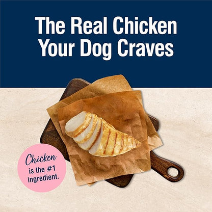 Blue Buffalo True Solutions Blissful Belly Digestive Care Natural Dry Food for Adult Dogs, Chicken, 11-lb Bag - PAWPICO