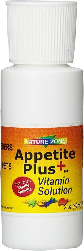 SNZ59231 Appetite Plus Reptile Concentrated Solution, 2-Ounce Nature+Zone