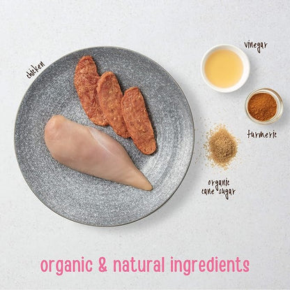 Full Moon Chicken Jerky Healthy All Natural Dog Treats Human Grade For Hip And Joint 6 oz - PAWPICO