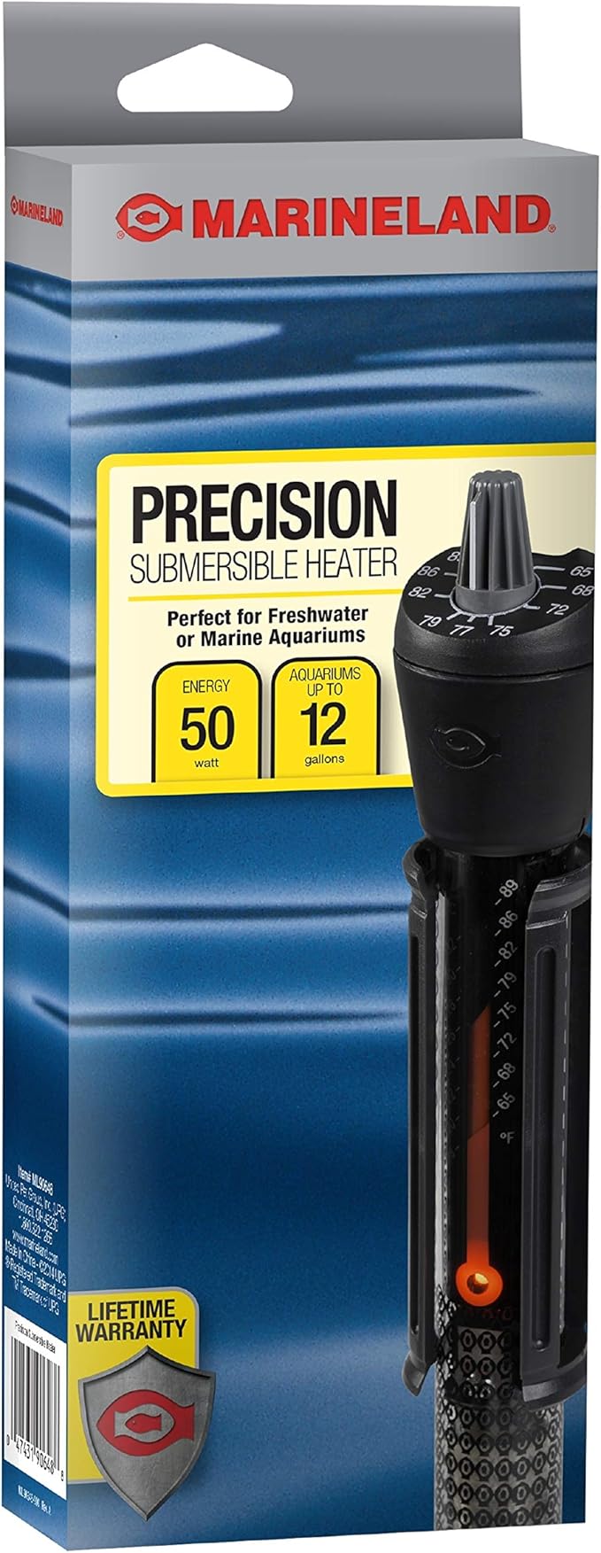 Marineland Precision Heater for Saltwater or Freshwater Aquariums Marineland