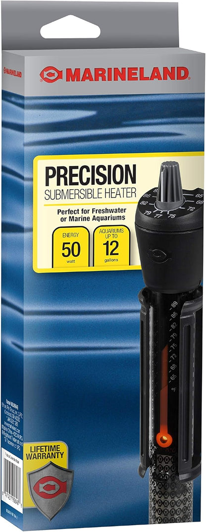 Marineland Precision Heater for Saltwater or Freshwater Aquariums Marineland