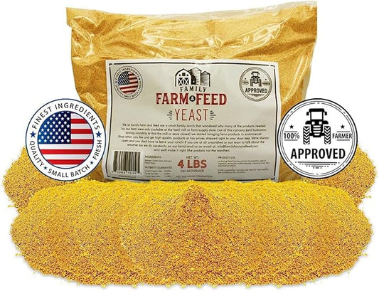 | Brewers Yeast | Animal and Pet | Young and Adult | Granular | 4 Pounds FAMILY+FARM+AND+FEED