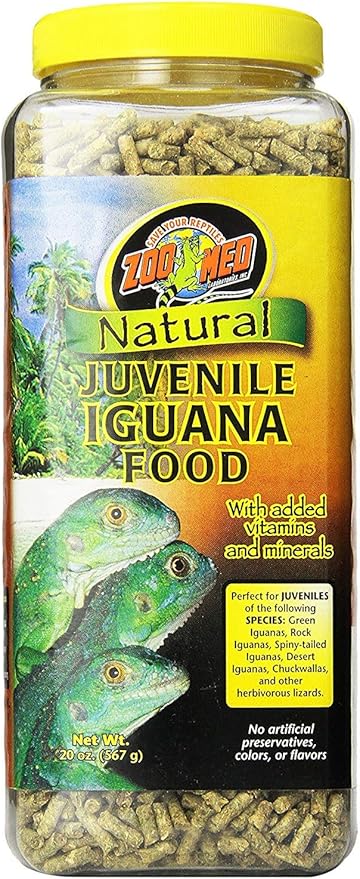 Zoo Med Natural Iguana Food Formula, 20-Ounce, Juvenile ZooMed