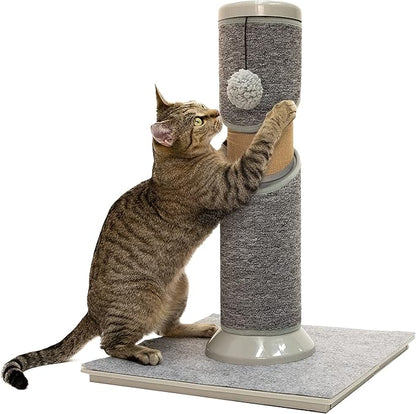 Kitty City Sisal Post Scratcher, Tremendous Twist Post - PAWPICO