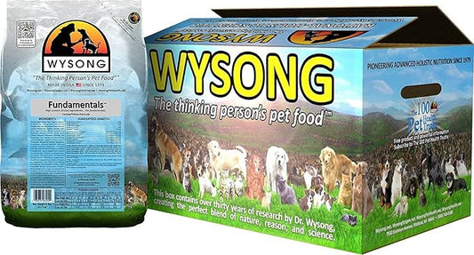 Wysong Fundamentals Canine/Feline Formula Dry Dog/Cat Food, Four, 5 lb. bags - PAWPICO