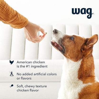 Amazon Brand – Wag Chicken Flavor Training Treats for Dogs, 2 lb. Bag (32 oz) - PAWPICO