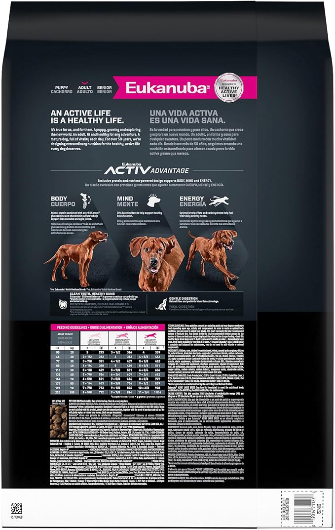 EUKANUBA™ Adult Large Breed Dry Dog Food, 40 lb - PAWPICO