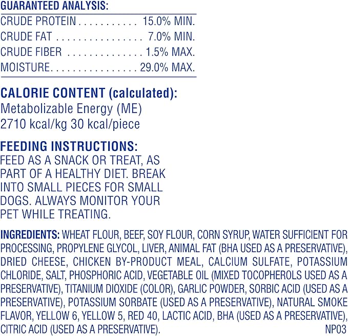 Canine Carry Outs Dog Treats, Snausages in a Blanket, Beef & Cheese Flavor, 22.5 Ounce (Pack of 4), Chewy Outside, Savory Inside - PAWPICO