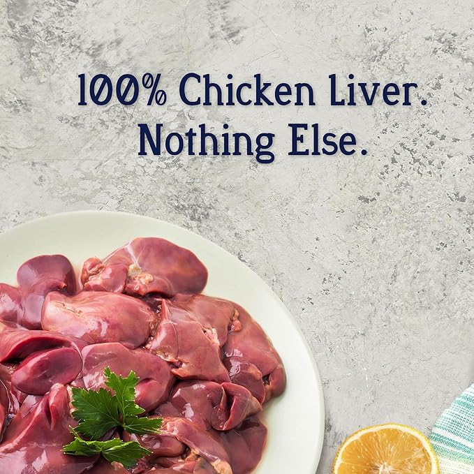 Stewart Freeze Dried Dog Treats, Chicken Liver, 16 oz, Grain Free & Gluten Free, Resealable Pouch, Single Ingredient, Training Treat in Beef Liver, Salmon, Chicken Liver & Chicken Breast 4, 14, 21oz - PAWPICO