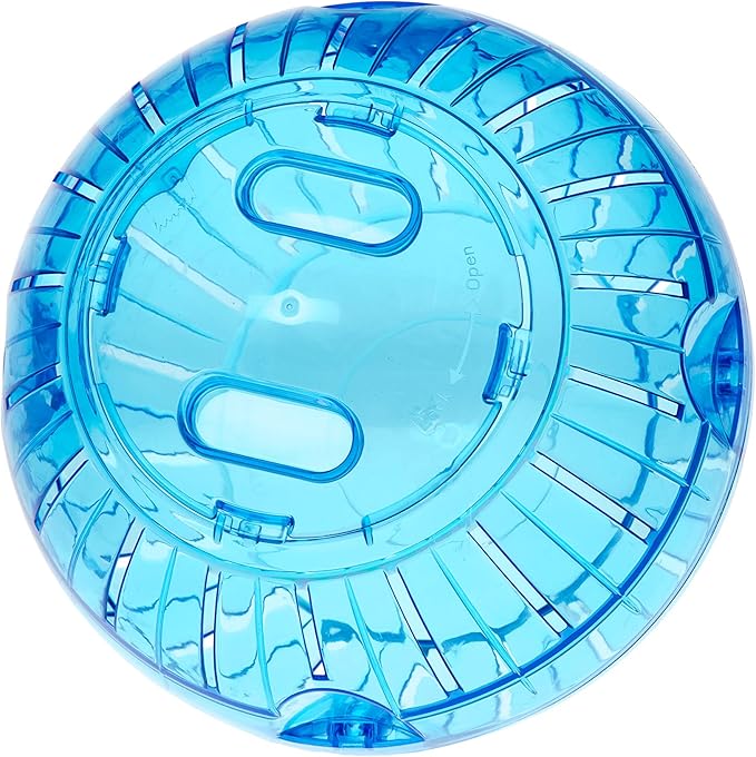 Kaytee 7" Assorted Color Run-About Exercise Ball for Pet Hamsters & Gerbils (Pack of 2) Kaytee