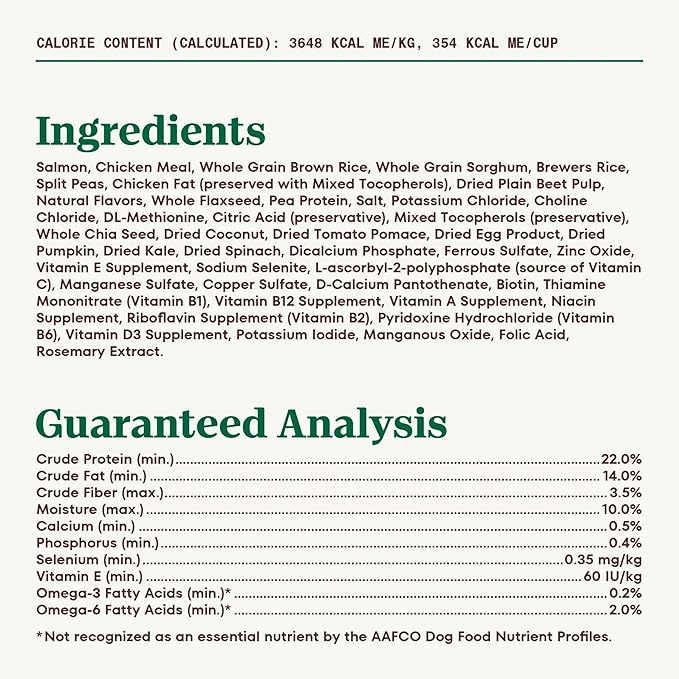 Nutro Natural Choice Small Bites Adult Dry Dog Food, Salmon & Brown Rice Recipe, 28 lb. Bag - PAWPICO