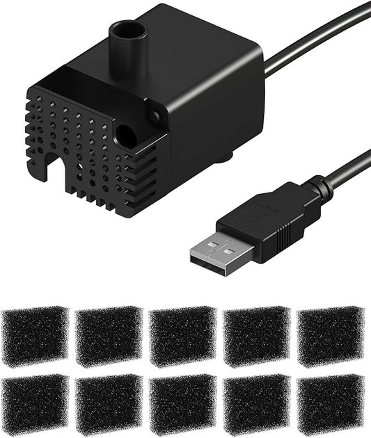 Stouchi Pet Fountain Pump, Cat Fountain Pump Replacement, Suitable for WDQ1 - PAWPICO