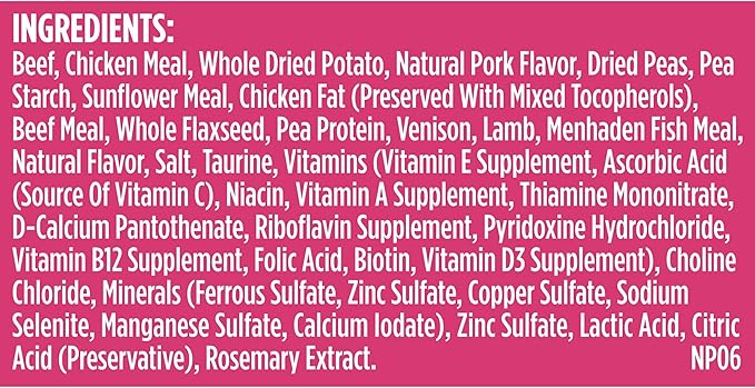 Rachael Ray Nutrish PEAK Natural Dry Dog Food, Open Prairie Recipe with Beef, Venison & Lamb, 12 Pounds, Grain Free (Packaging May Vary) - PAWPICO