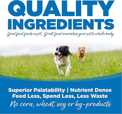 NutriSource Adult Dog Food, Made with Chicken and Rice, Large Breed, with Wholesome Grains, 30LB, Dry Dog Food - PAWPICO