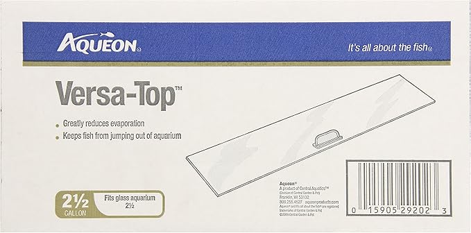 All Glass Aquarium AAG29202 Versa Top, 12-Inch All+Glass+Aquariums