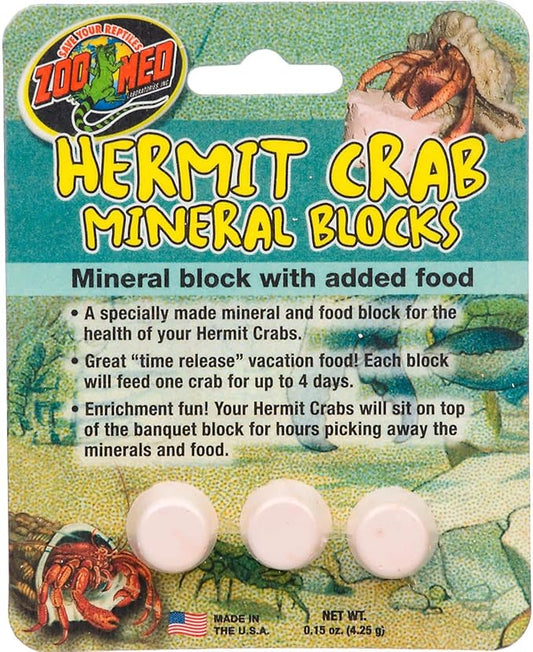 Zoo Med Hermit Crab Mineral Blocks ZooMed