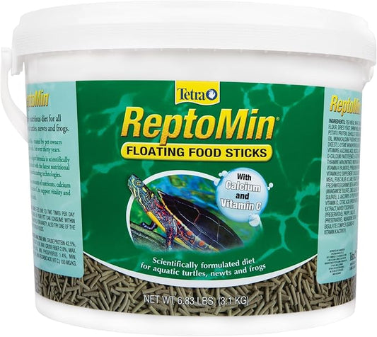 Tetra ReptoMin Floating Food Sticks, For Aquatic Turtles, Newts and Frogs, 6.83 lbs Tetra