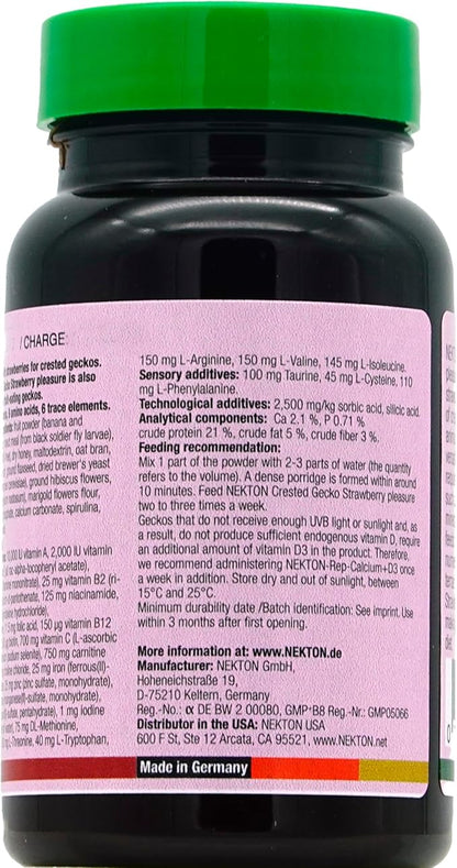 Nekton Crested Gecko Strawberry Pleasure 50g (1.76oz) NEKTON