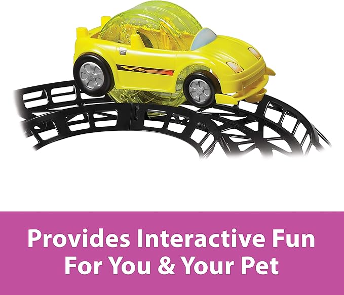 Kaytee Hamtrack Exercise Loop for Exercise Balls & Critter Cruiser Car (includes 4 curved sections) Kaytee