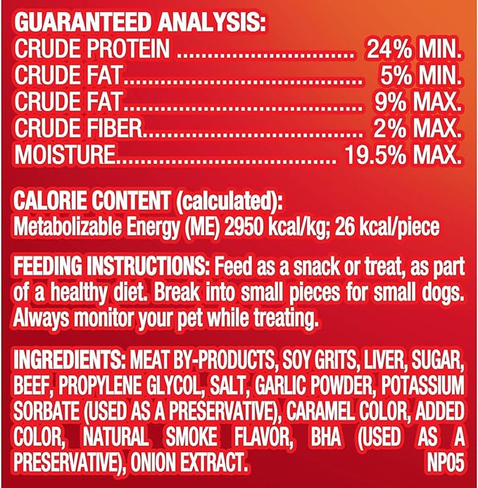 Pup-Peroni Dog Treats, Lean Beef Flavor, 5.6 Ounce (Pack of 8), Made with Real Beef, 90% Fat Free - PAWPICO