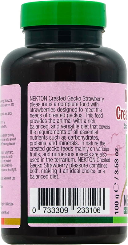 Nekton Crested Gecko Strawberry Pleasure 100g (3.53oz) NEKTON