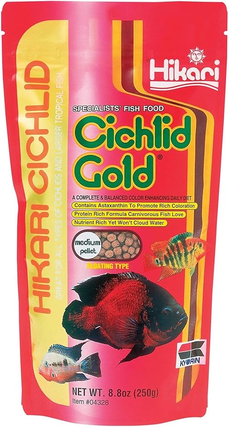 Hikari Cichlid Gold Medium8.8oz Hikari