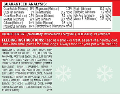 Milk-Bone Limited Edition Winter Pawliday Soft & Chewy Dog Treats, Chicken Recipe, 4.5 Ounce (Pack of 10) - PAWPICO