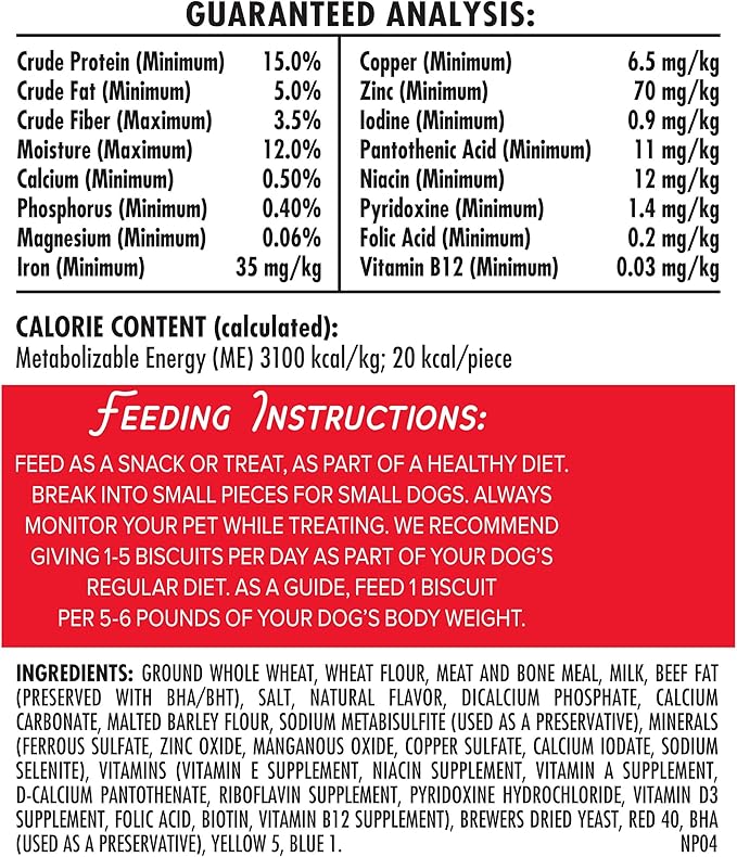 Milk-Bone Limited Edition Holiday Dog Treats, Small Biscuits, 24 Ounce Reusable Tin (Pack of 2) - PAWPICO