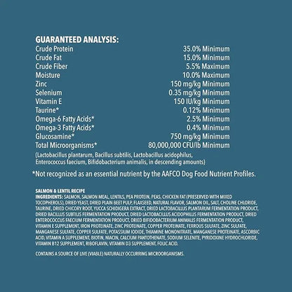 Amazon Brand - Wag Dry Dog Food Grain-Free Salmon & Lentil Recipe, High Protein (24 lb bag) - PAWPICO