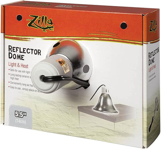 Zilla Silver Reflector Domes 5.5 Inches Zilla