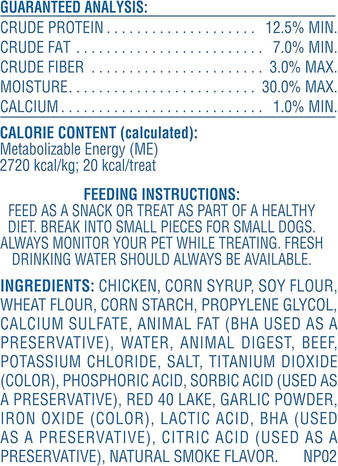 Canine Carry Outs Dog Treats, Beef Flavor, 47 Ounce (Pack of 2) - PAWPICO