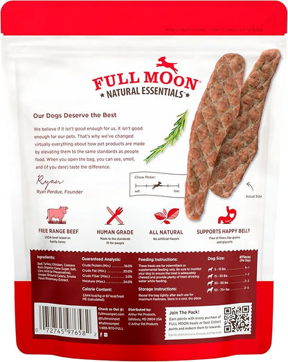 Full Moon Essential Beef Tenders 14.0 oz - PAWPICO