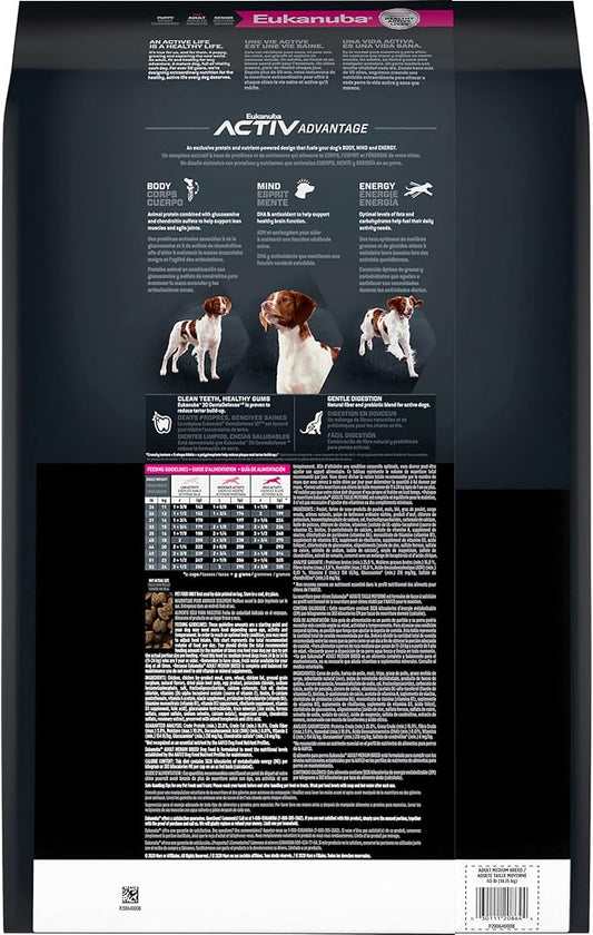 Eukanuba Adult Medium Breed Dry Dog Food, 4.5 lb. bag - PAWPICO