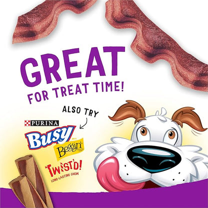 Purina Beggin' Strips With Real Meat Dog Treats With Bacon and Beef Flavors - (Pack of 2) 26 oz. Pouches - PAWPICO