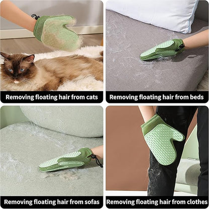 Cat Clippers for Matted Hair, Cat Grooming Kit, Cordless Cat Shaver for Long Hair, Low Noise Paw Trimmer, Cat Hair Trimmer for Grooming,Quiet Pet Hair Clippers Tools for Cats Dogs (Black) - PAWPICO