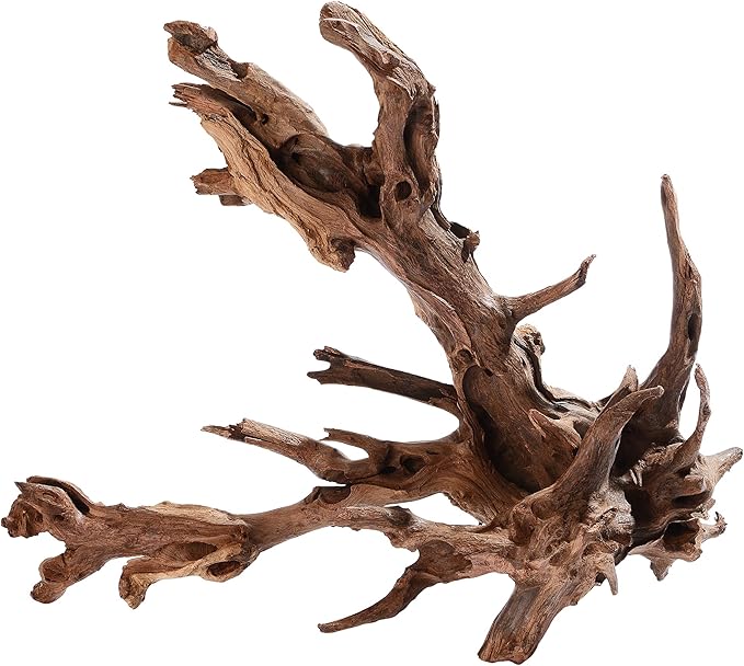 majoywoo Natural Large Driftwood for Aquarium Decor Reptile Decor 13-17" Long, Over 1.3 lbs Majoywoo