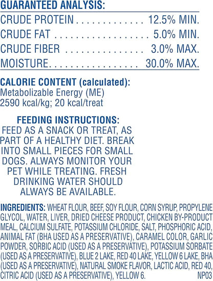 Canine Carry Outs Dog Treats, Burger Minis Beef Flavor, 22.5 Ounce (Pack of 6), Made with Real Beef - PAWPICO