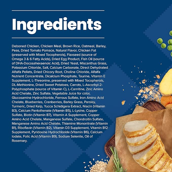 Blue Buffalo Life Protection Formula Small Breed Senior Dry Dog Food, Supports Joint Health and Immunity, Made with Natural Ingredients, Chicken & Brown Rice Recipe, 5-lb Bag - PAWPICO