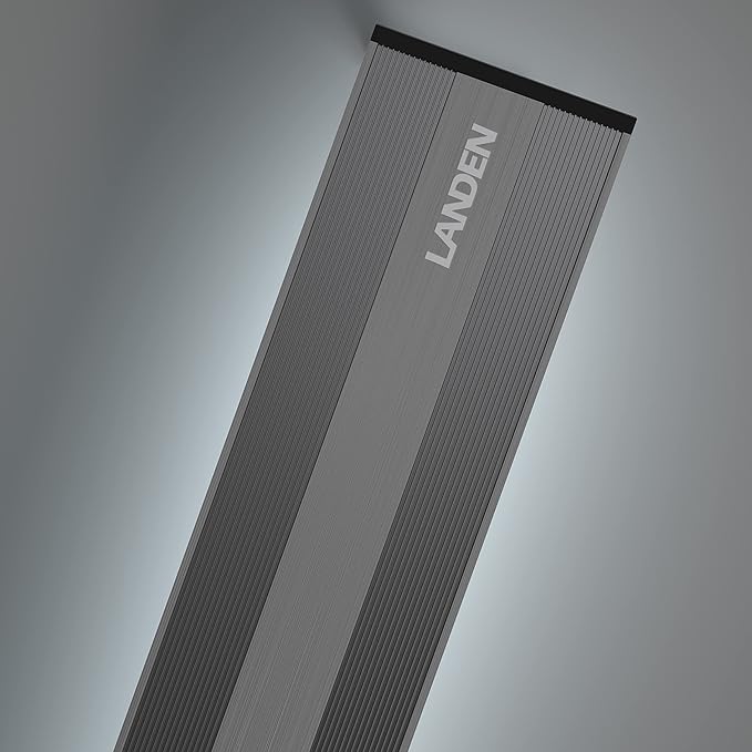 LANDEN AQUABRITE 60 LED Aquarium Light RGB+W for 23.62in (60cm) Rimless Freshwater Fish Tanks - Full Spectrum Lighting with Adjustable Brightness with Controller Landen