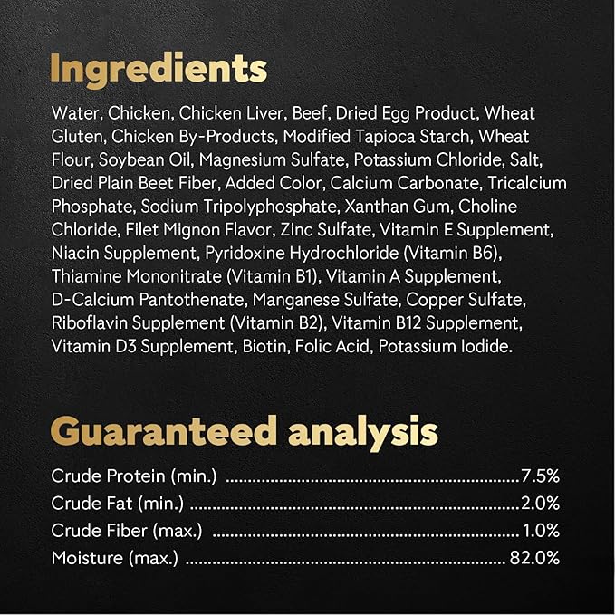 Cesar Filets in Gravy Wet Dog Food Filet Mignon Flavor, 1.76 oz. Mini-Pouch, 20 Pack - PAWPICO