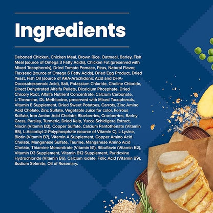 Blue Buffalo Life Protection Formula Puppy Dry Dog Food with DHA and ARA, Made with Natural Ingredients, Chicken & Brown Rice Recipe, 5-lb Bag - PAWPICO