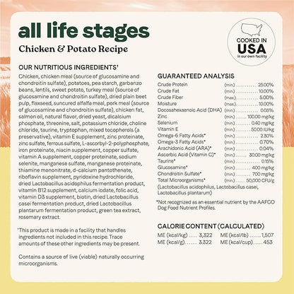 Canidae All Life Stages Real Chicken & Potato Recipe – High Protein and Grain-Free Premium Dry Dog Food for All Ages, Breeds, and Sizes– 24 lbs. - PAWPICO