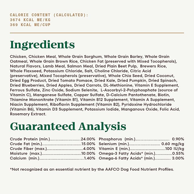 Nutro Ultra Adult Dry Dog Food with a Trio of Proteins from Chicken, Lamb and Salmon, 24 lb. Bag - PAWPICO