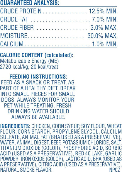 Canine Carry Outs Dog Treats, Beef Flavor, 22.5 Ounce (Pack of 4) - PAWPICO