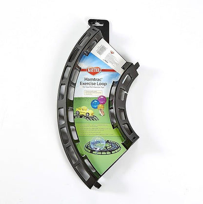 Kaytee Hamtrack Exercise Loop for Exercise Balls & Critter Cruiser Car (includes 4 curved sections) Kaytee