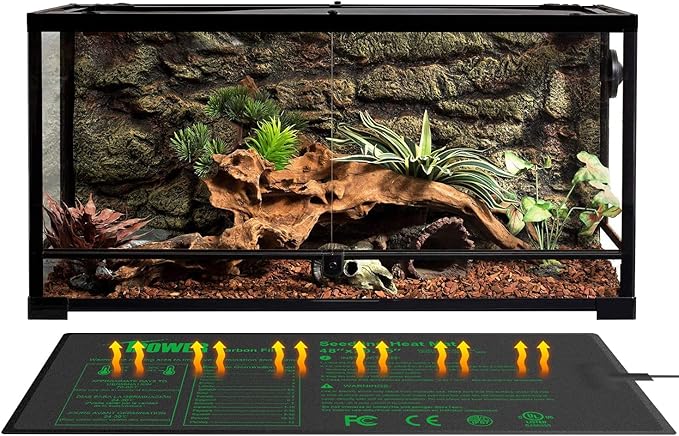 iPower GLHTMTPROLX2 2 Pack Upgraded Carbon Film 48" x 20.75" Seedling Heat Mat Durable Waterproof Indoor Warm Hydroponic Plant Germination Starting Pad iPower