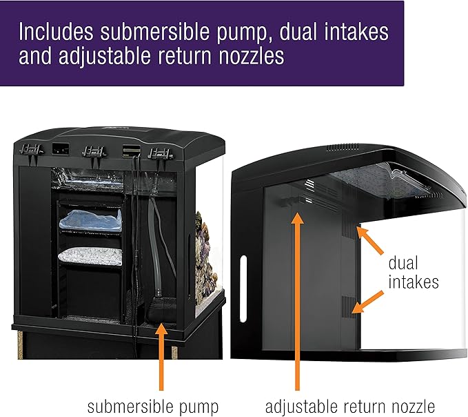 Coralife LED BioCube Aquarium Fish Tank Kit, 32 Gallon Coralife